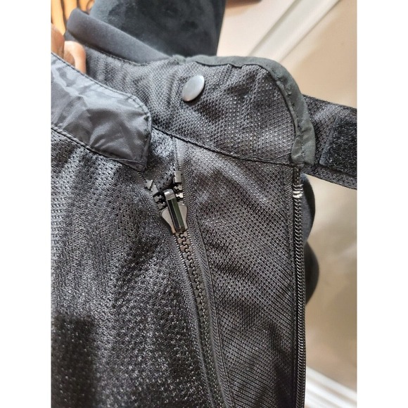 Bilt Men Black Long Sleeve Full Zipper Pockets Logo Motorcycle Jacket Size Small - Picture 14 of 15